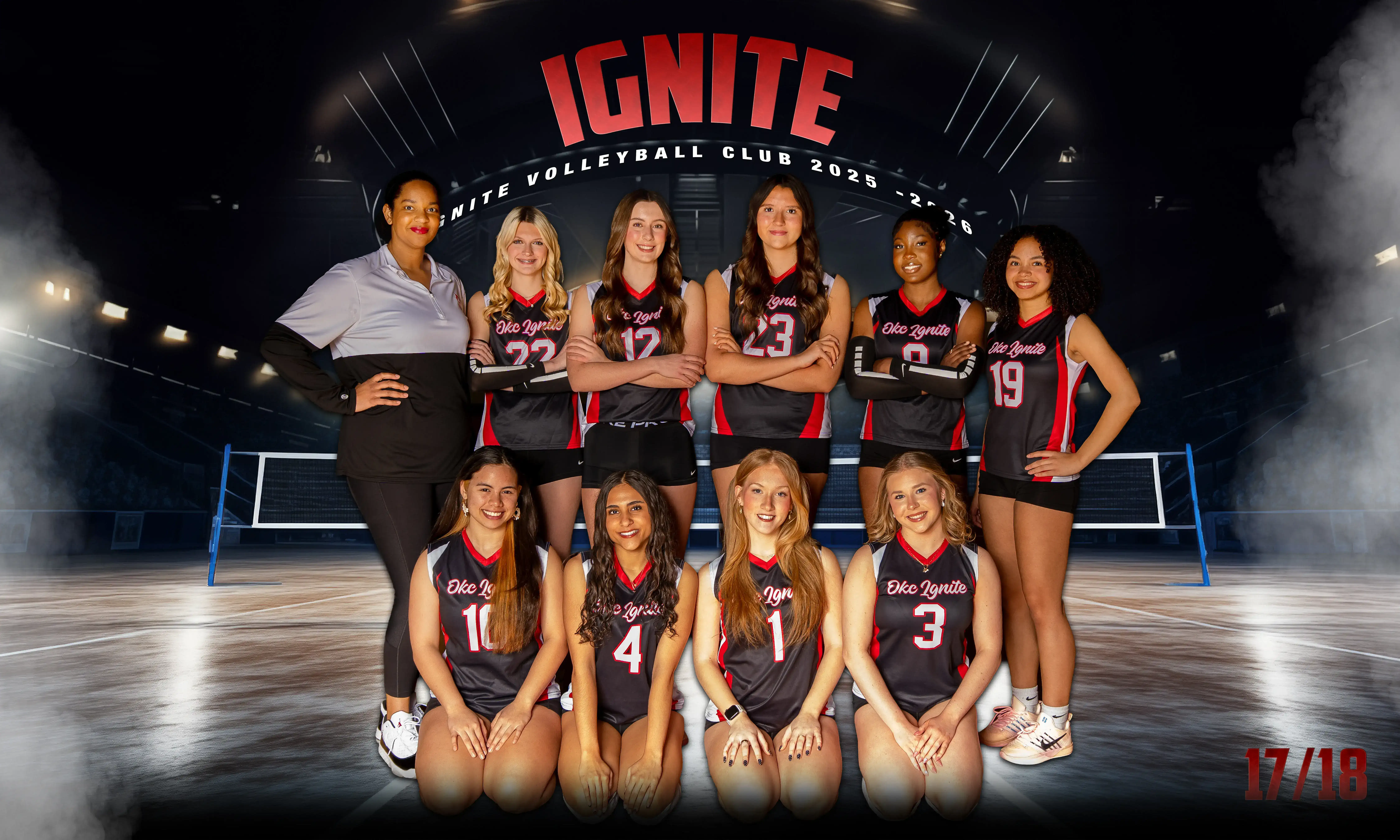 OKC Ignite 17-18s team in action