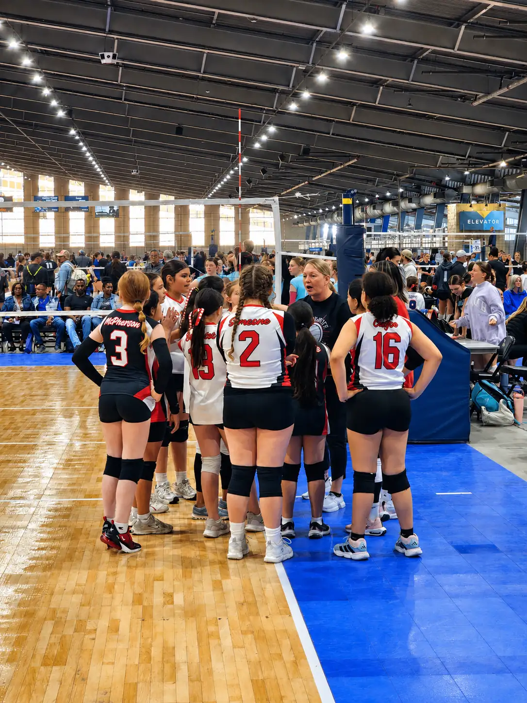 OKC Ignite team at USAV regional championships